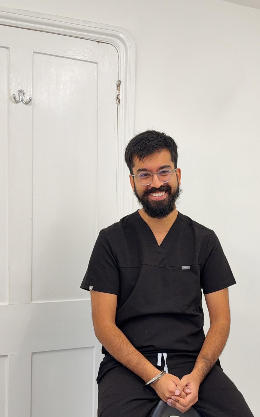 Dr Gurjit Pattar in consultation at Newton Abbot Dental